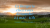 Culte du 24 mai sur Youtube LIVE 10:00